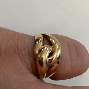 Infinity design 14k ring